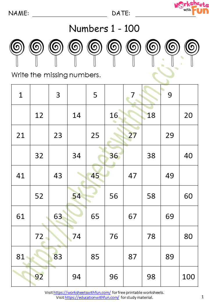 course mathematics preschool